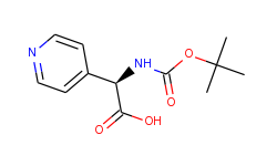 (2R)-2-[(TERT-BUTOXY)CARBONYLAMINO]-2-(4-PYRIDYL)ACETICACID