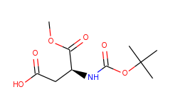 (3S)-3-{[(tert-butoxy)carbonyl]amino}-4-methoxy-4-oxobutanoic acid