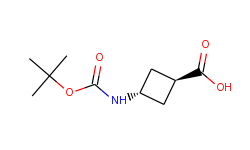 trans-3-(tert-Butoxycarbonylamino)cyclobutanecarboxylic acid