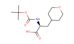 (2S)-2-[(TERT-BUTOXYCARBONYL)AMINO]-3-TETRAHYDRO-2H-PYRAN-4-YLPROPANOIC ACID