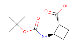 (1R,2R)-2-([(TERT-BUTOXY)CARBONYL]AMINO)CYCLOBUTANE-1-CARBOXYLIC ACID