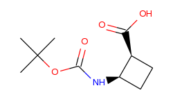 (1S,2R)-2-([(TERT-BUTOXY)CARBONYL]AMINO)CYCLOBUTANE-1-CARBOXYLIC ACID