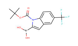 1-(TERT-BUTOXYCARBONYL)-5-(TRIFLUOROMETHYL)INDOLE-2-BORONIC ACID