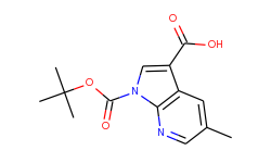 1-(TERT-BUTOXYCARBONYL)-5-METHYL-1H-PYRROLO-[2,3-B]PYRIDINE-3-CARBOXYLIC ACID