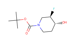 tert-Butyl-(3R,4R)-3-fluoro-4-hydroxy-piperidine-1-carboxylate