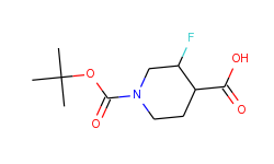 1-(TERT-BUTOXYCARBONYL)-3-FLUOROPIPERIDINE-4-CARBOXYLIC ACID