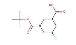 1-tert-Butoxycarbonyl-5-fluoro-piperidine-3-carboxylic acid