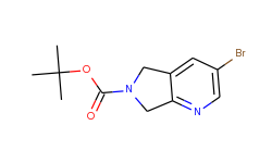 Tert-butyl-3-bromo-5,7-dihydro-6H-pyrrolo[3,4-b]pyridine-6-carboxylate