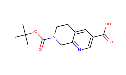 7-(TERT-BUTOXYCARBONYL)-5,6,7,8-TETRAHYDRO-1,7-NAPHTHYRIDINE-3-CARBOXYLIC ACID