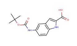 5-[(tert-butyloxycarbonyl)amino]indole-2-carboxylic acid