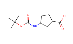 3-(tert-butoxycarbonylamino)cyclopentanecarboxylic acid