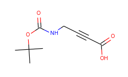 4-([(TERT-BUTOXY)CARBONYL]AMINO)BUT-2-YNOIC ACID