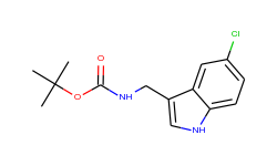 (5-Chloro-1H-indol-3-ylmethyl)-carbamic acid tert-butyl ester