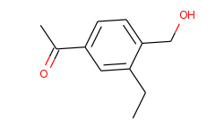 1-(3-Ethyl-4-(hydroxymethyl)phenyl)ethanone