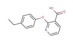 2-(4-ethylphenoxy)-3-Pyridinecarboxylic acid