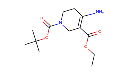 4-Amino-5,6-dihydro-2H-pyridine-1,3-dicarboxylic acid 1-tert-butyl ester 3-ethyl ester