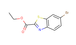 6-Bromo-2-benzothiazolecarboxylic acid ethyl ester