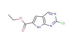 ETHYL-2-CHLORO-7H-PYRROLO [2,3-D]PYRIMIDINE-6-CARBOXYLATE