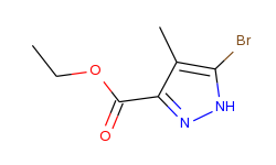 ethyl5-bromo-4-methyl-1Hpyrazole-3-carboxylate