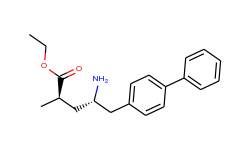 (2R,4S)-4-Amino-5-(biphenyl-4-yl)-2-methylpentanoic acid ethyl ester