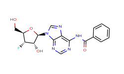 N-benzoyl-3'-deoxy-3'-fluoro-Adenosine