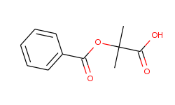 2-(benzoyloxy)-2-methylpropanoic acid