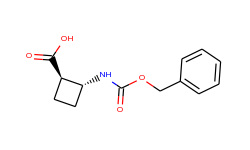 trans-2-Benzyloxycarbonylaminocyclobutanecarboxylic acid