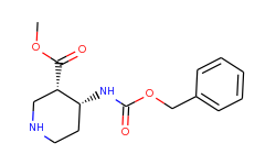 methyl (3S,4R)-4-{[(benzyloxy)carbonyl]amino}piperidine-3-carboxylate