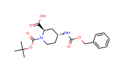 (2R,4R)-4-(((benzyloxy)carbonyl)amino)-1-(tert-butoxycarbonyl)piperidine-2-carboxylic acid