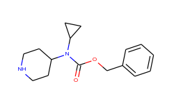 CYCLOPROPYL-PIPERIDIN-4-YL-CARBAMIC ACID BENZYL ESTER