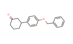 3-(4-(benzyloxy)phenyl)cyclohexanone