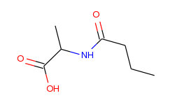 2-Butyrylamino-propionic acid