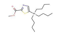 Methyl 5-(tributylstannyl)thiazole-2-carboxylate