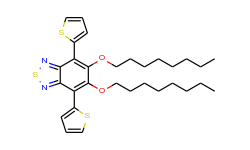 5,6-bis(octyloxy)-4,7-di-2-thienyl-2,1,3-benzothiadiazole