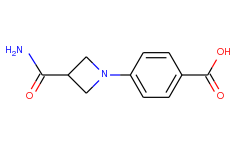 4-(3-carbamoylazetidin-1-yl)benzoic acid