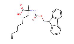 (S)-2-((((9H-Fluoren-9-yl)methoxy)carbonyl)amino)-2-methylnon-8-enoic acid