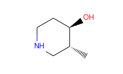 4-​Piperidinol, 3-​methyl-​, (3R,​4R)​-