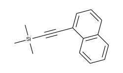 1-(1-Naphthyl)-2-(trimethylsilyl)acetylene