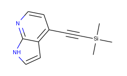 4-((Trimethylsilyl)ethynyl)-1H-pyrrolo[2,3-b]pyridine