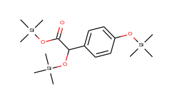 α,4-Bis(trimethylsiloxy)benzeneacetic acid trimethylsilyl ester