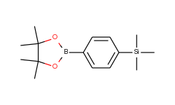 4-Trimethylsilylphenylboronic acid pinacol ester