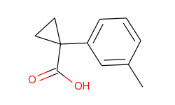 1-m-tolylcyclopropanecarboxylic acid