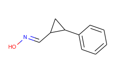 2-phenyl-cyclopropanecarboxaldehyde oxime