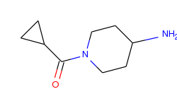 1-cyclopropanecarbonylpiperidin-4-amine