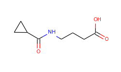 4-(cyclopropanecarboxamido)butanoic acid