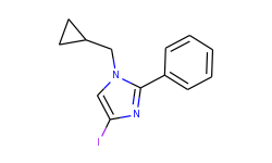 1-(cyclopropylmethyl)-4-iodo-2-phenyl-1H-imidazole