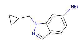 1H-Indazol-6-amine, 1-(cyclopropylmethyl)-