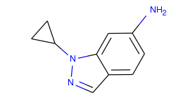 1H-Indazol-6-amine, 1-cyclopropyl-