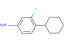 4-CYCLOHEXYL-3-FLUOROANILINE