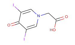 3,5-Diiodo-4-pyridone-1-acetic Acid